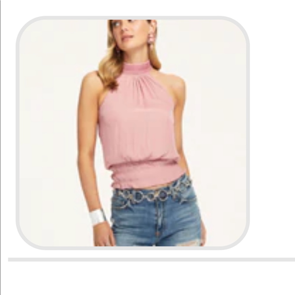 Ramy Brook Blush Cadance Halter Top - NWT size XS